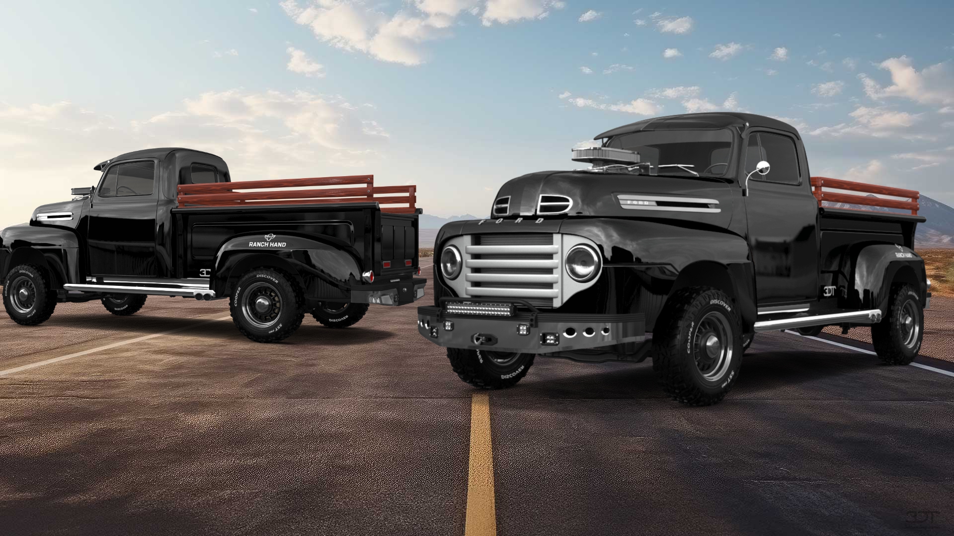 Ford F1 2 Door pickup truck 1949