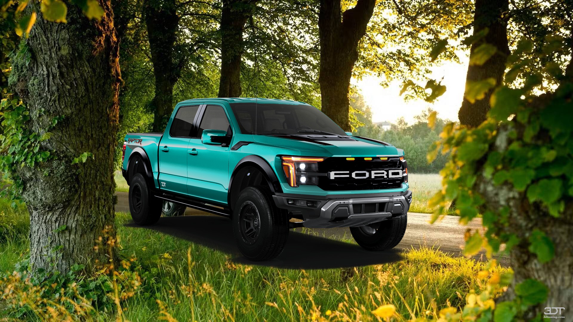 Ford F-150 Raptor 4 Door pickup truck 2024 tuning