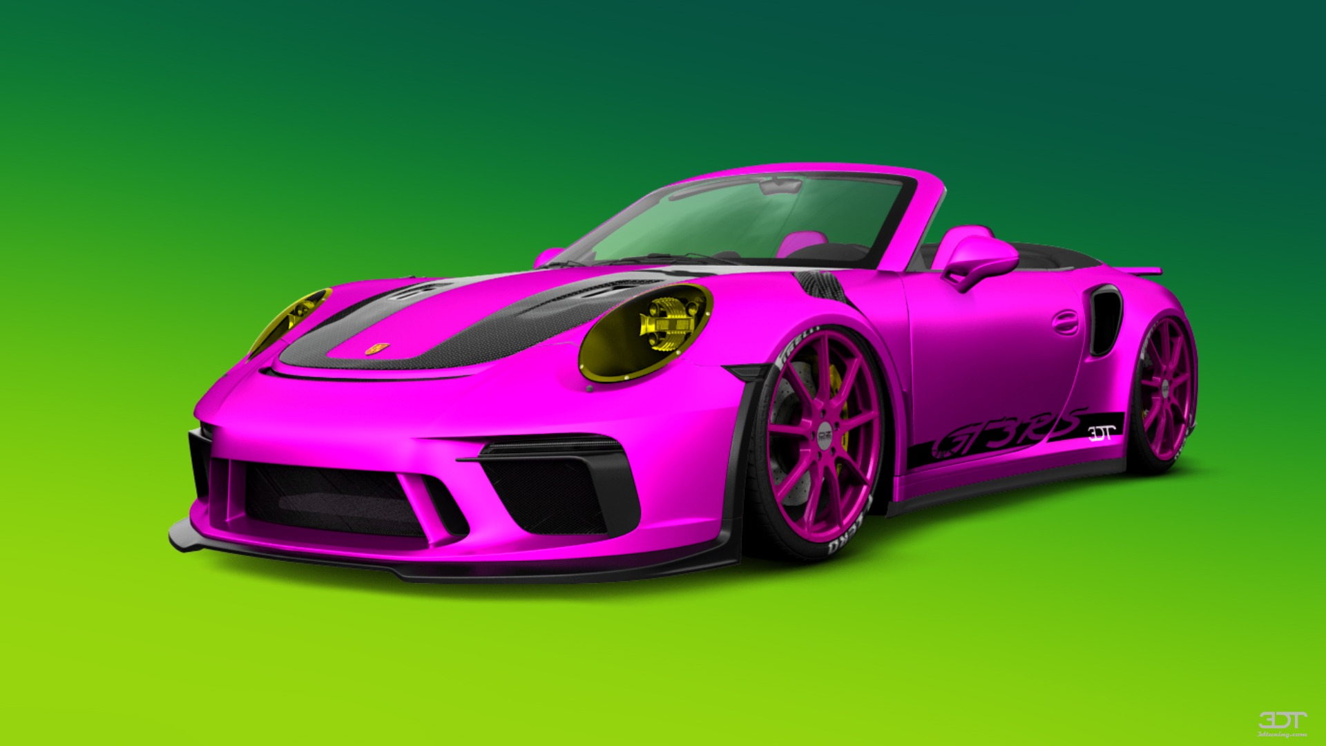Porsche 911 Turbo S 2 Door Convertible 2014 tuning