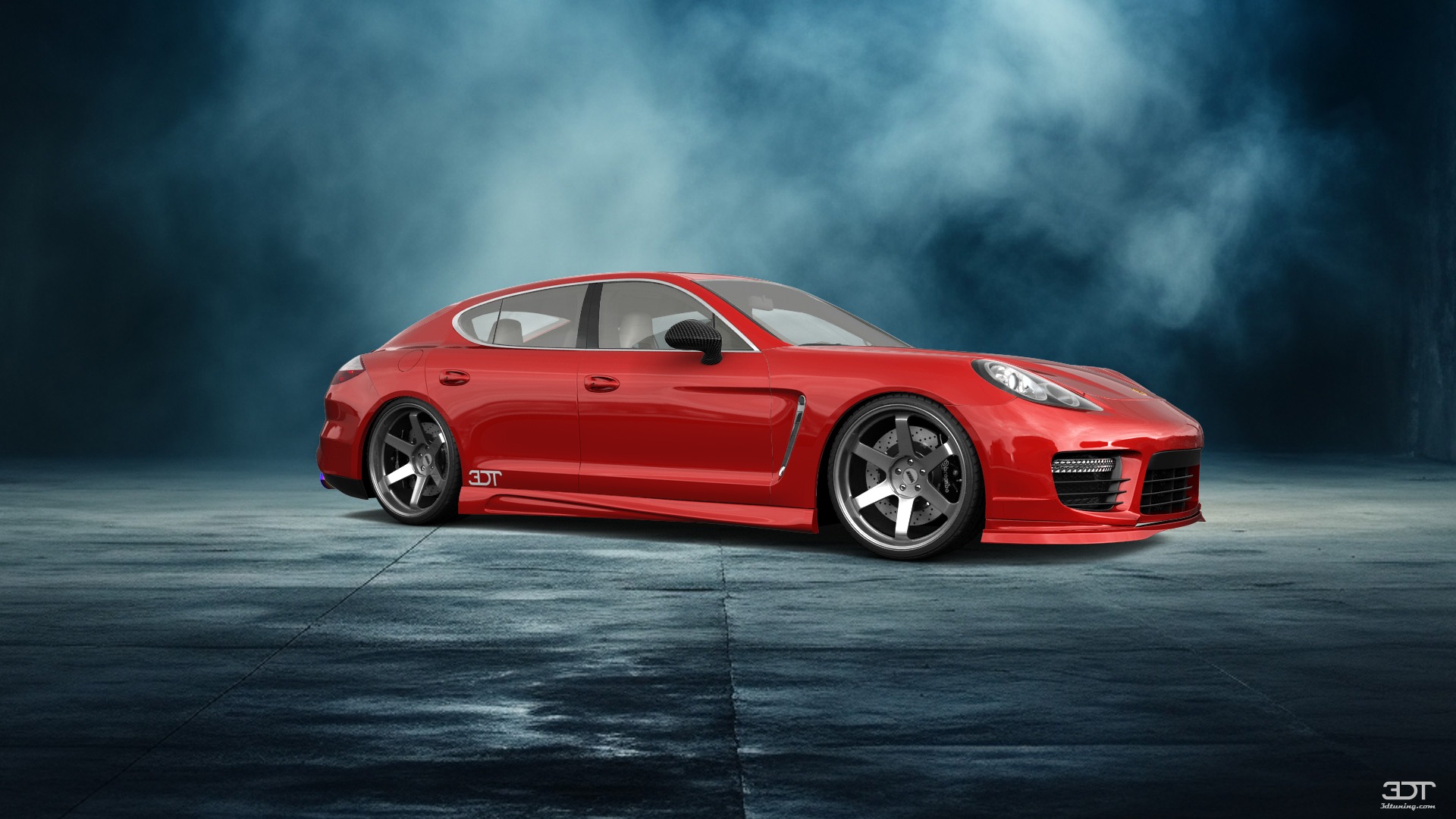 Porsche Panamera 4 door fastback saloon 2011
