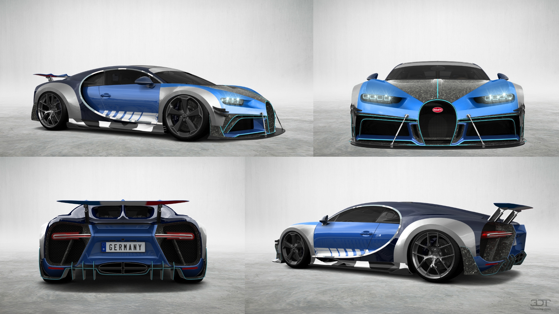 Bugatti Chiron 2 Door Coupe 2016