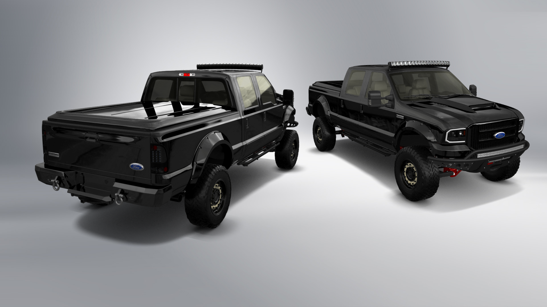 Ford F-250 Crew Cab 4 Door pickup truck 1999 tuning
