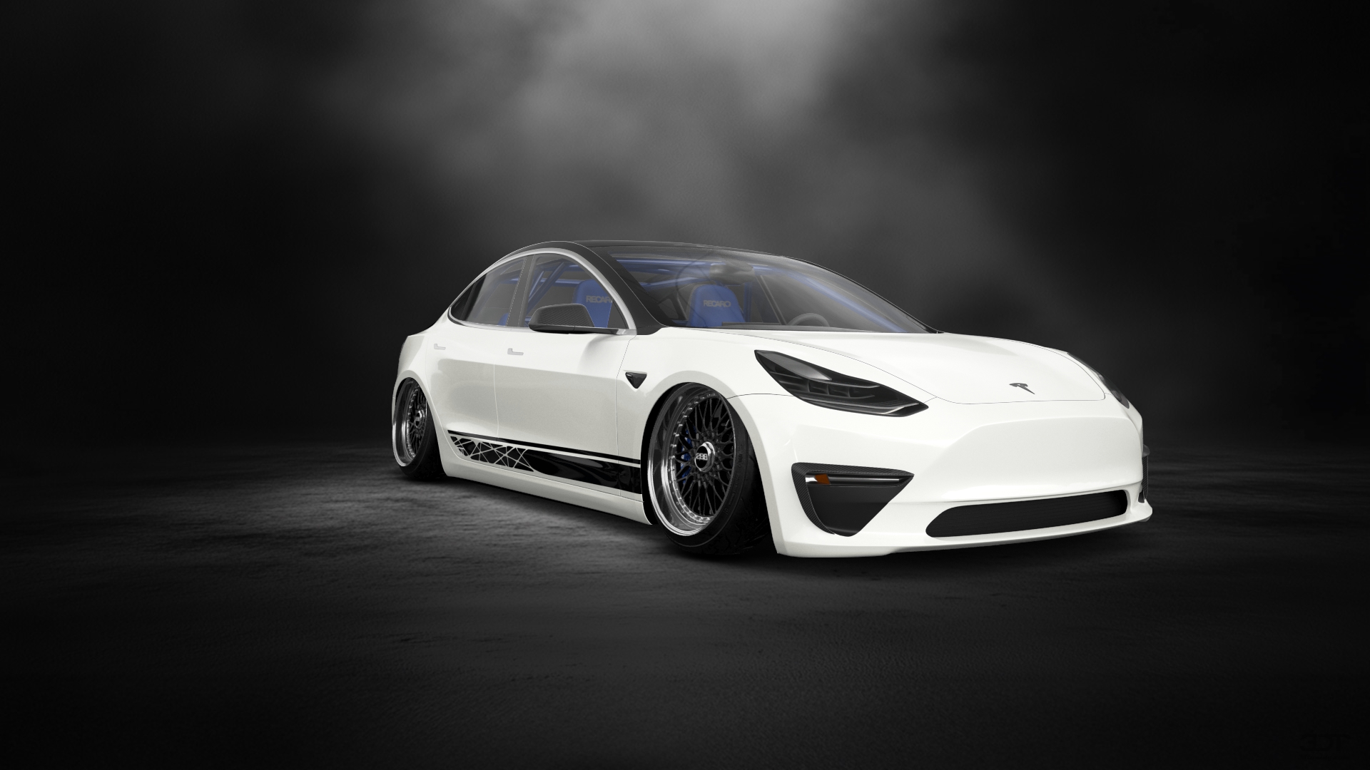 Tesla Model 3 4 Door Saloon 2017 tuning