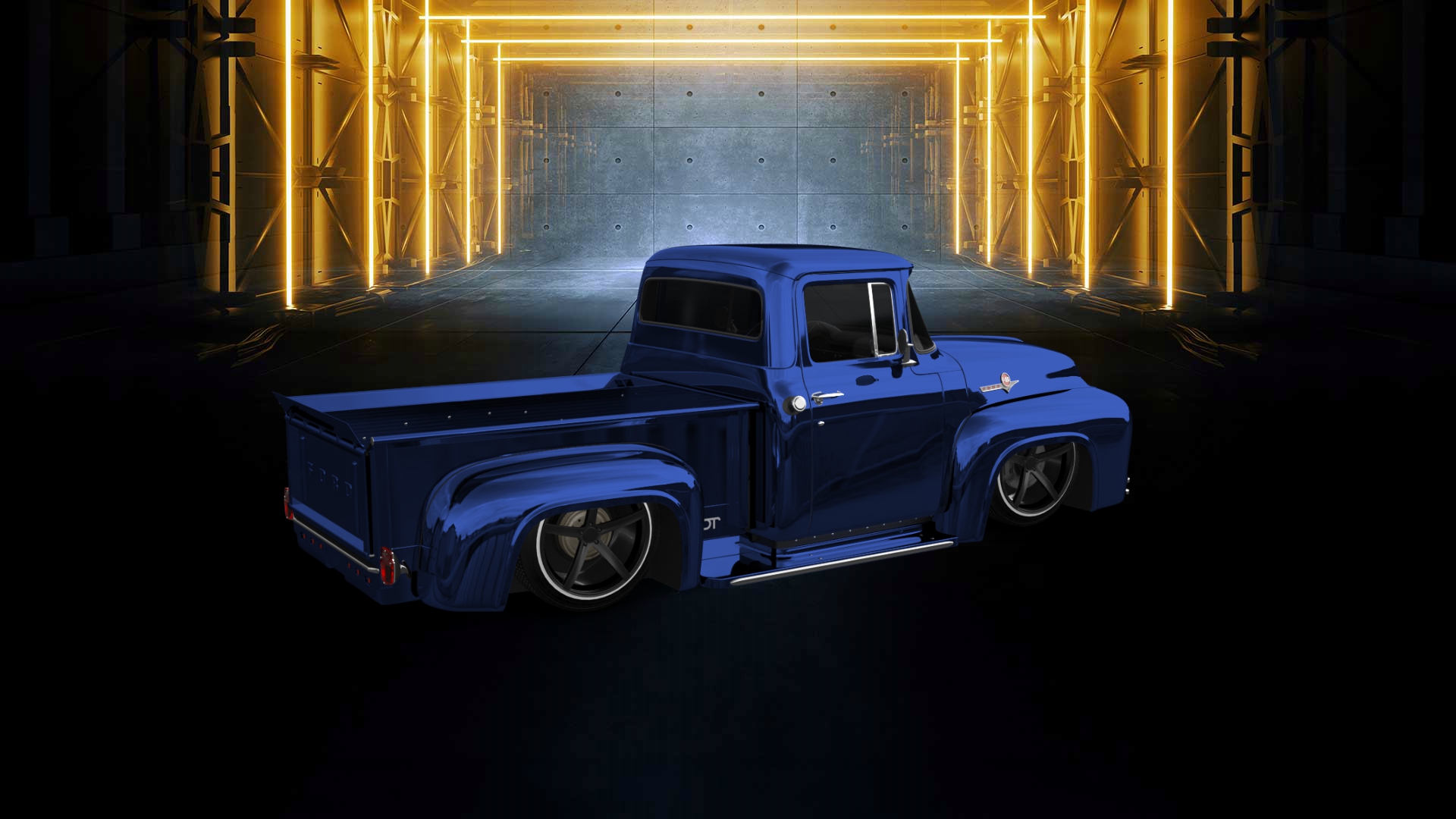 Ford F-100 2 Door truck 1956