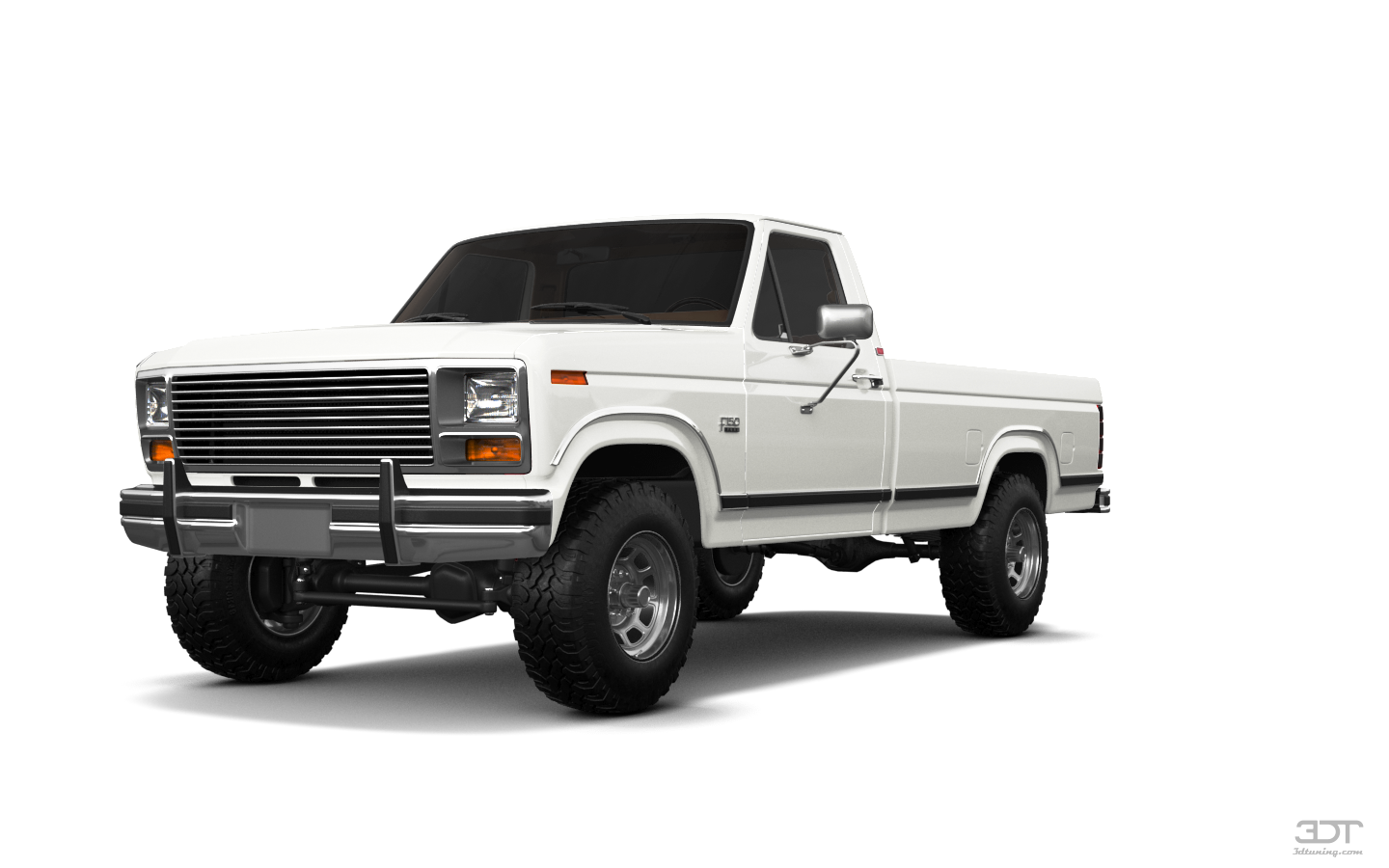 Tuning Ford F-150 2 Door pickup truck 1986