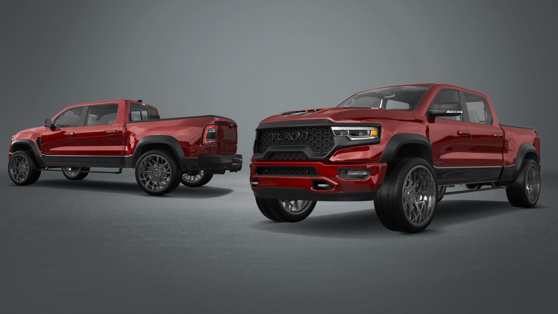 Dodge Ram 1500 TRX 4 Door pickup truck 2021 tuning