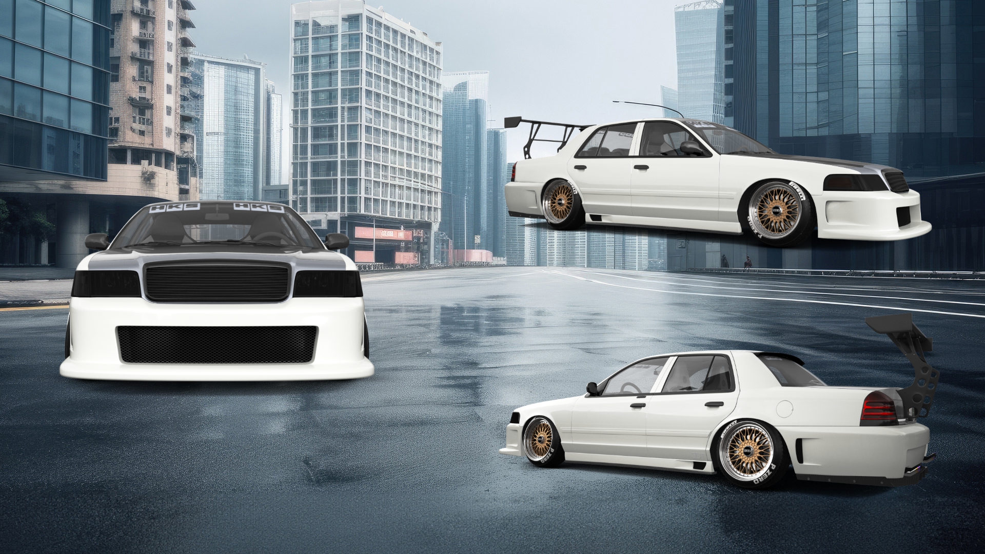 Ford Crown Victoria Sedan 2007 tuning