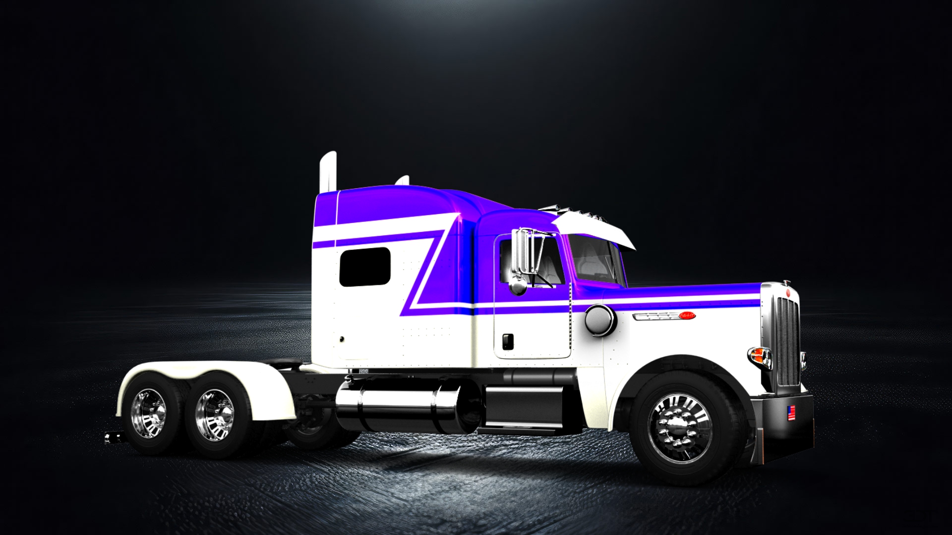 Peterbilt 389 Sleeper Cab Truck 2016
