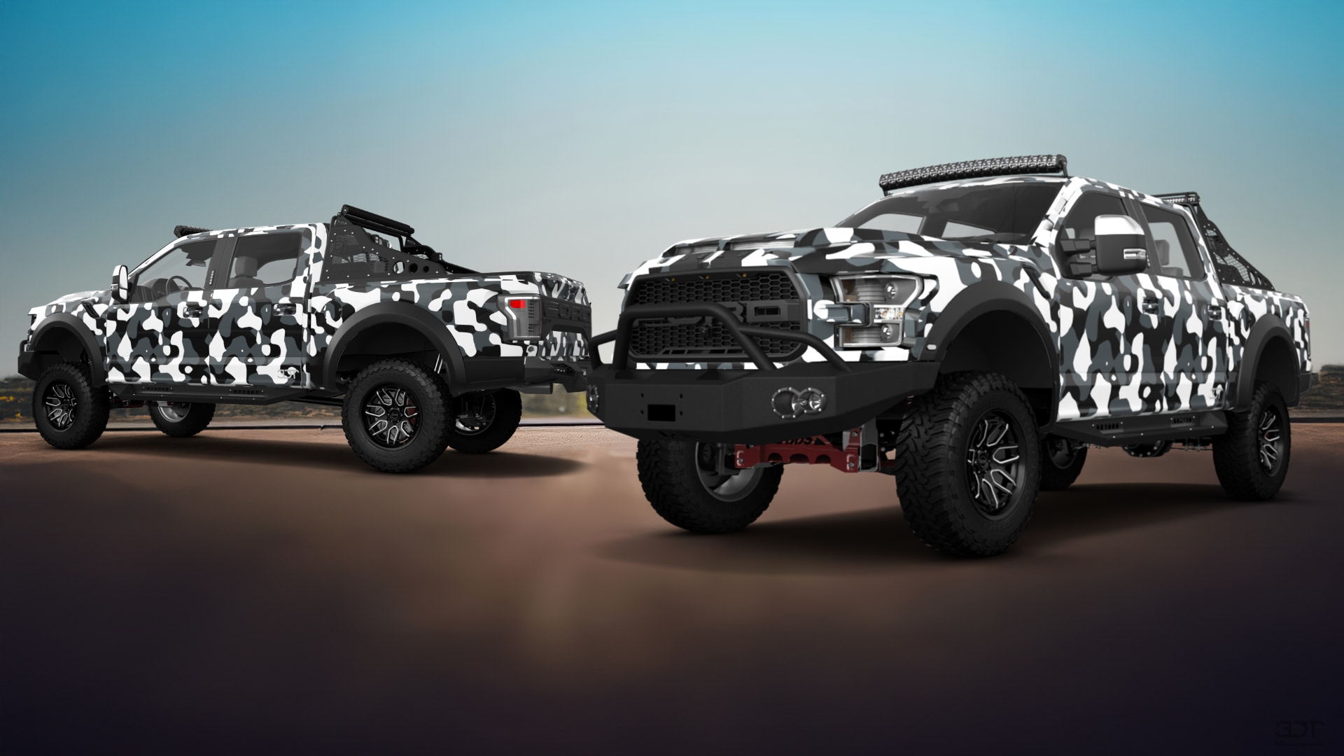 Ford F-150 Raptor 4 Door pickup truck 2017 tuning