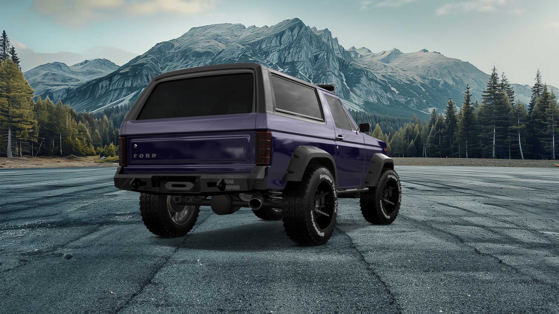 Ford Bronco 3 Door SUV 1980 Images