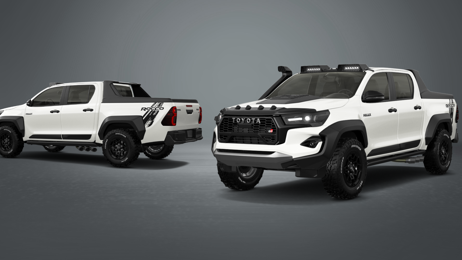 Toyota Hilux Double Cab 4 Door pickup truck 2015 tuning