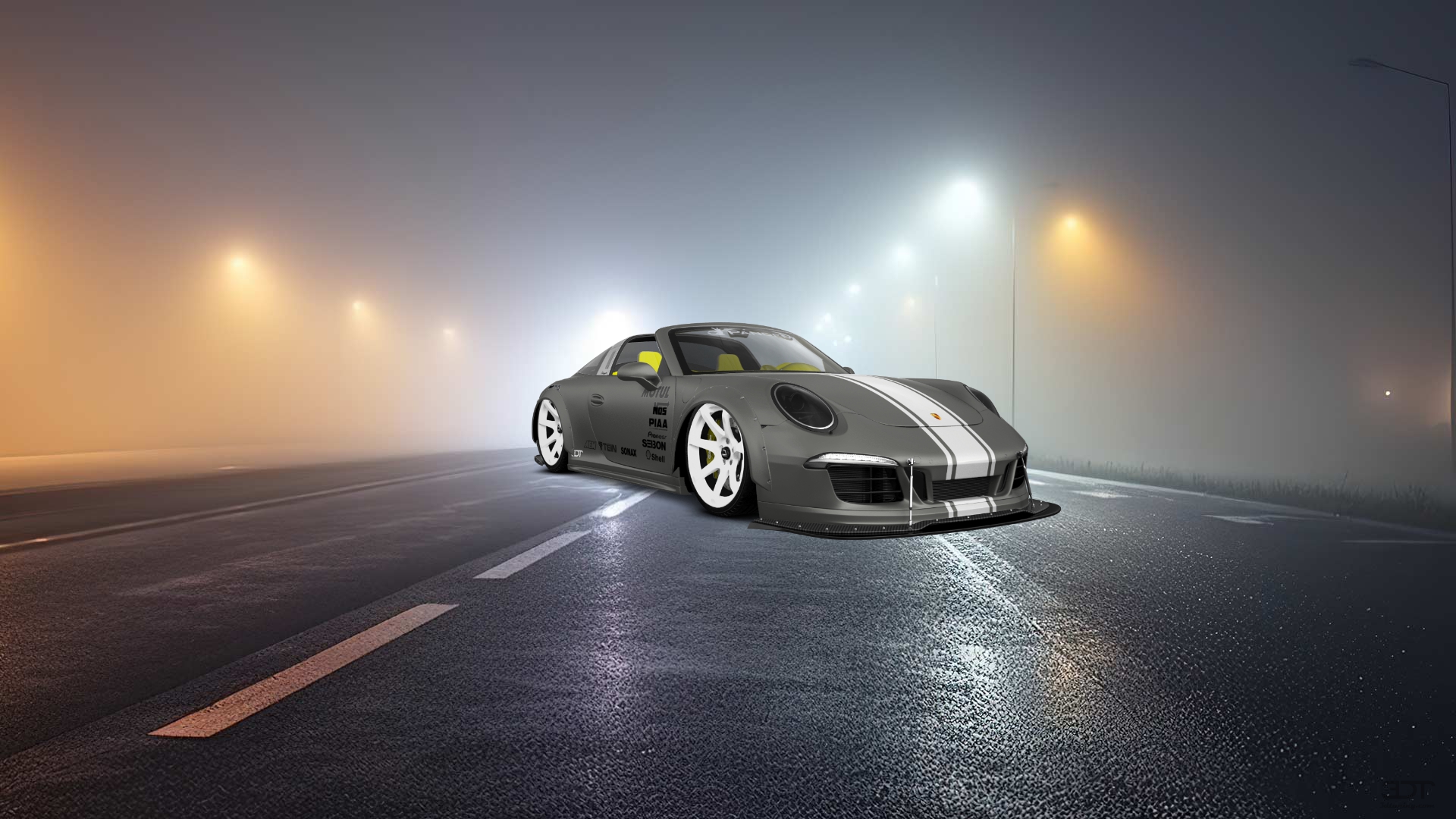 Porsche 911 Carrera Targa top 2014 tuning