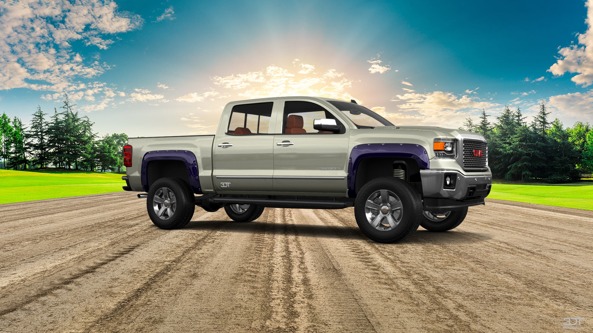 GMC Sierra 4 Door pickup truck 2014 tuning