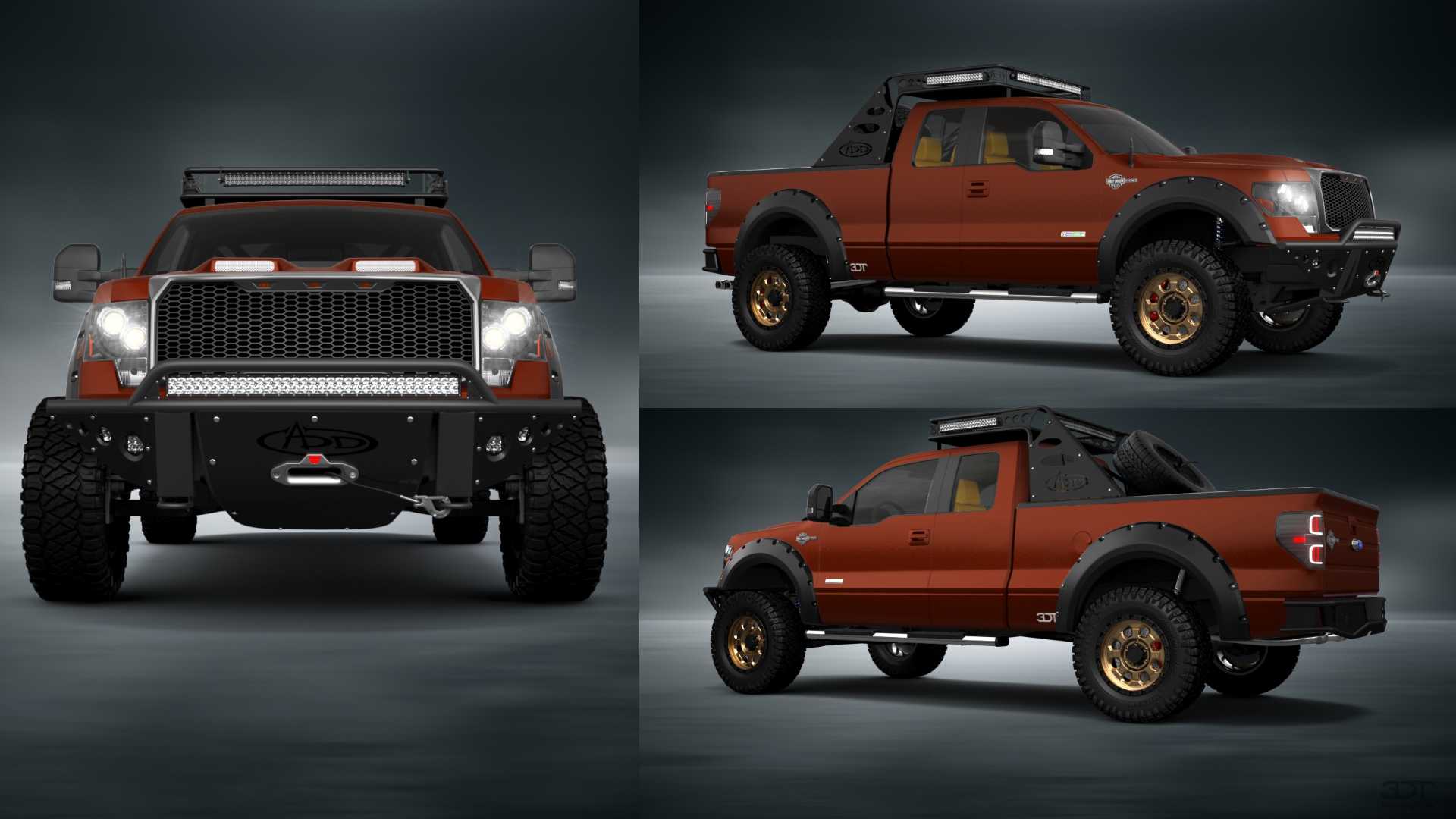 Ford F-150 SuperCab 4 Door pickup truck 2009 tuning