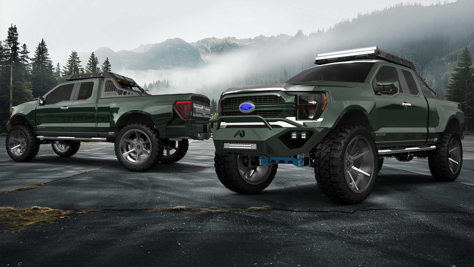 Ford F-150 Double Cab Pickup Truck 2021