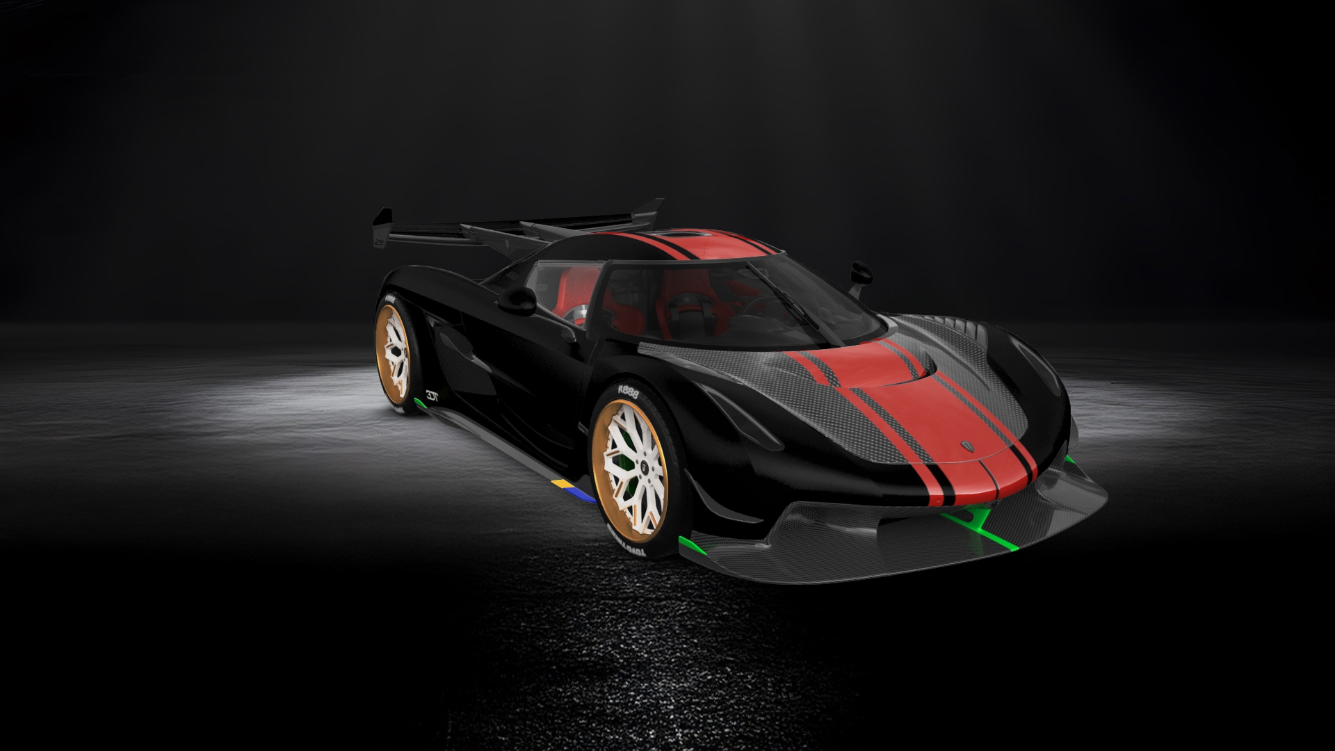 Koenigsegg Jesko 2 door targa top 2020