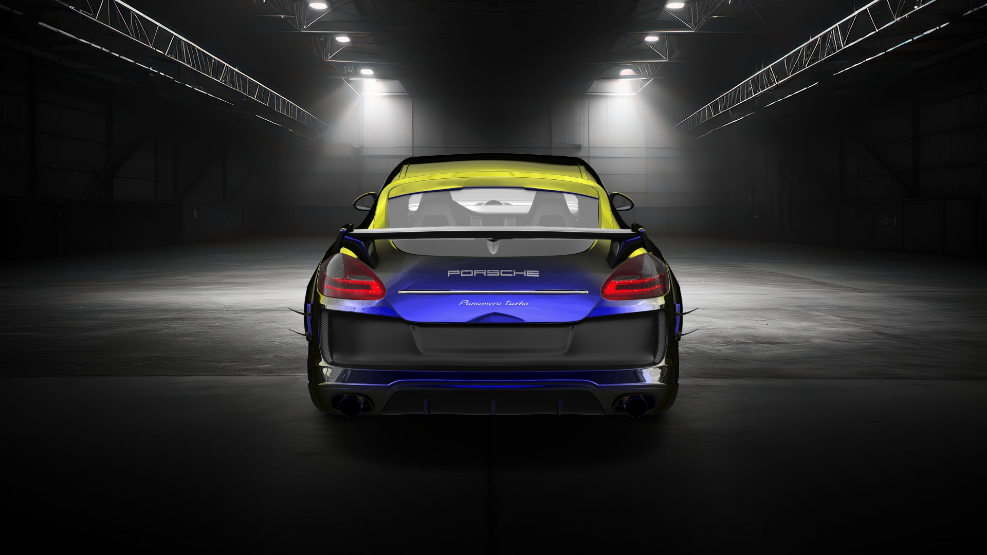 Porsche Panamera 4 door fastback saloon 2011 Images