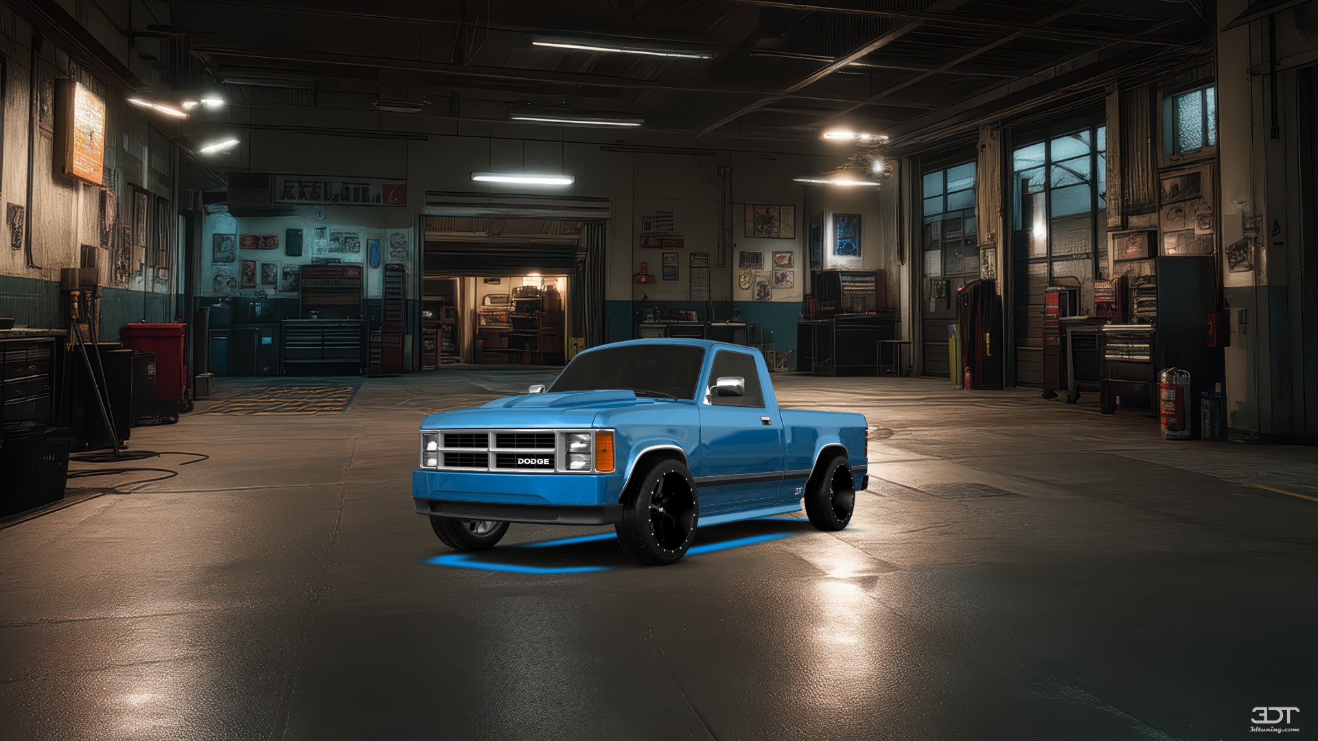 Dodge Dakota Regular Cab 2 Door pickup truck 1987 tuning