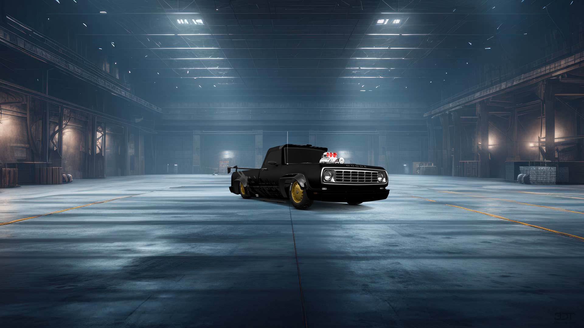 Dodge Power Wagon W200 2 Door pickup truck 1972