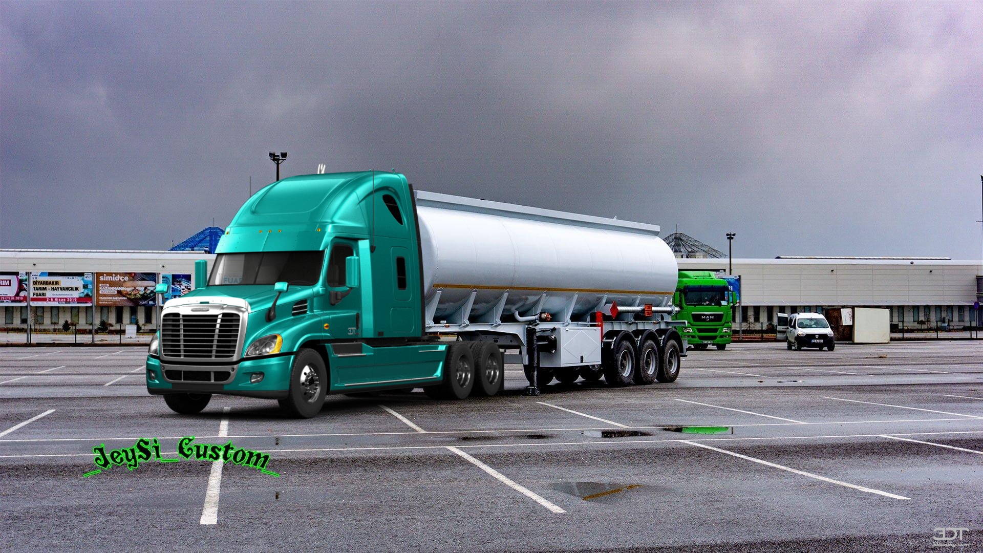 Tuning Freightliner Cascadia Truck 2011