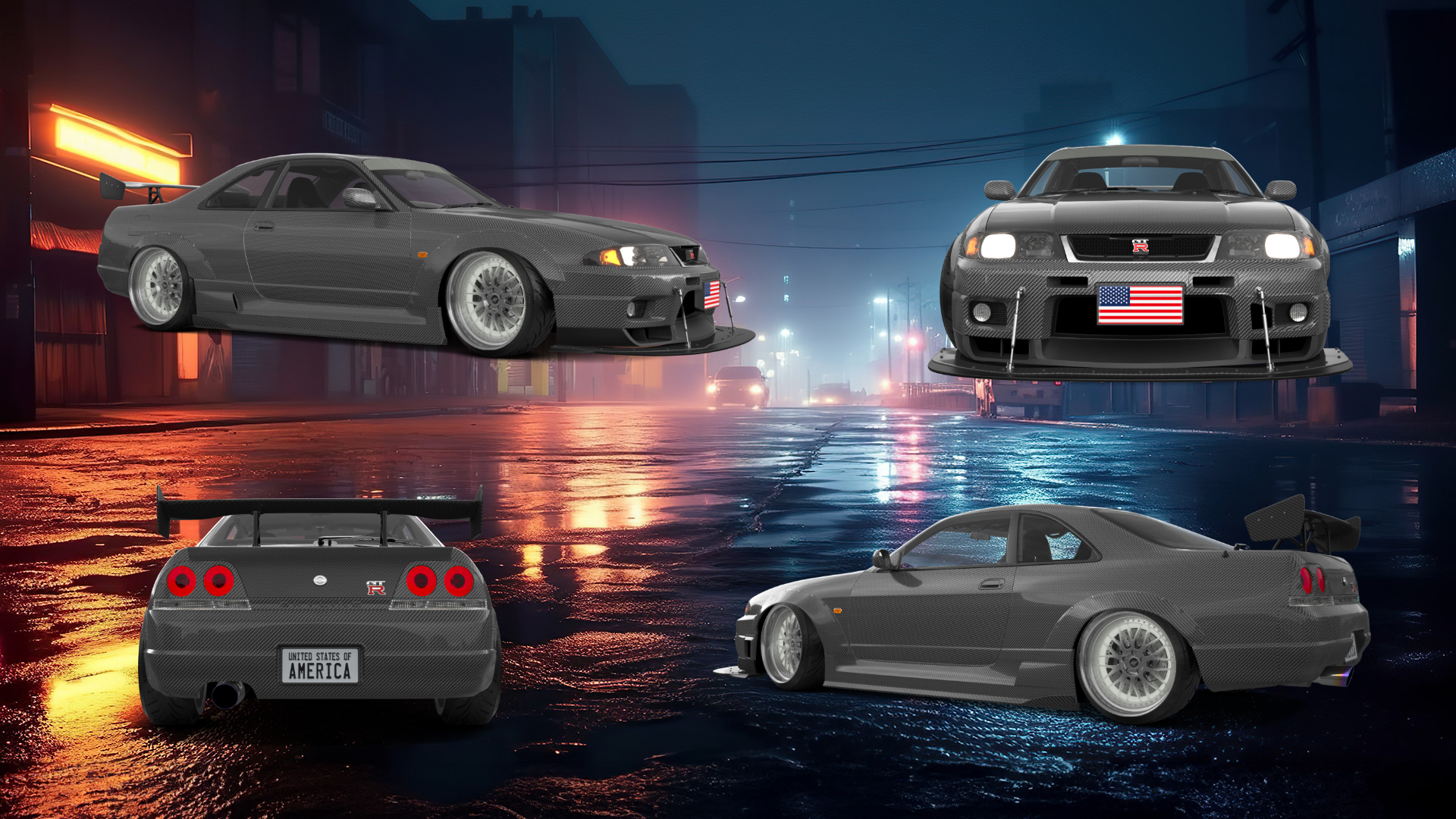 Nissan Skyline GT-R 2 Door Coupe 1995 tuning