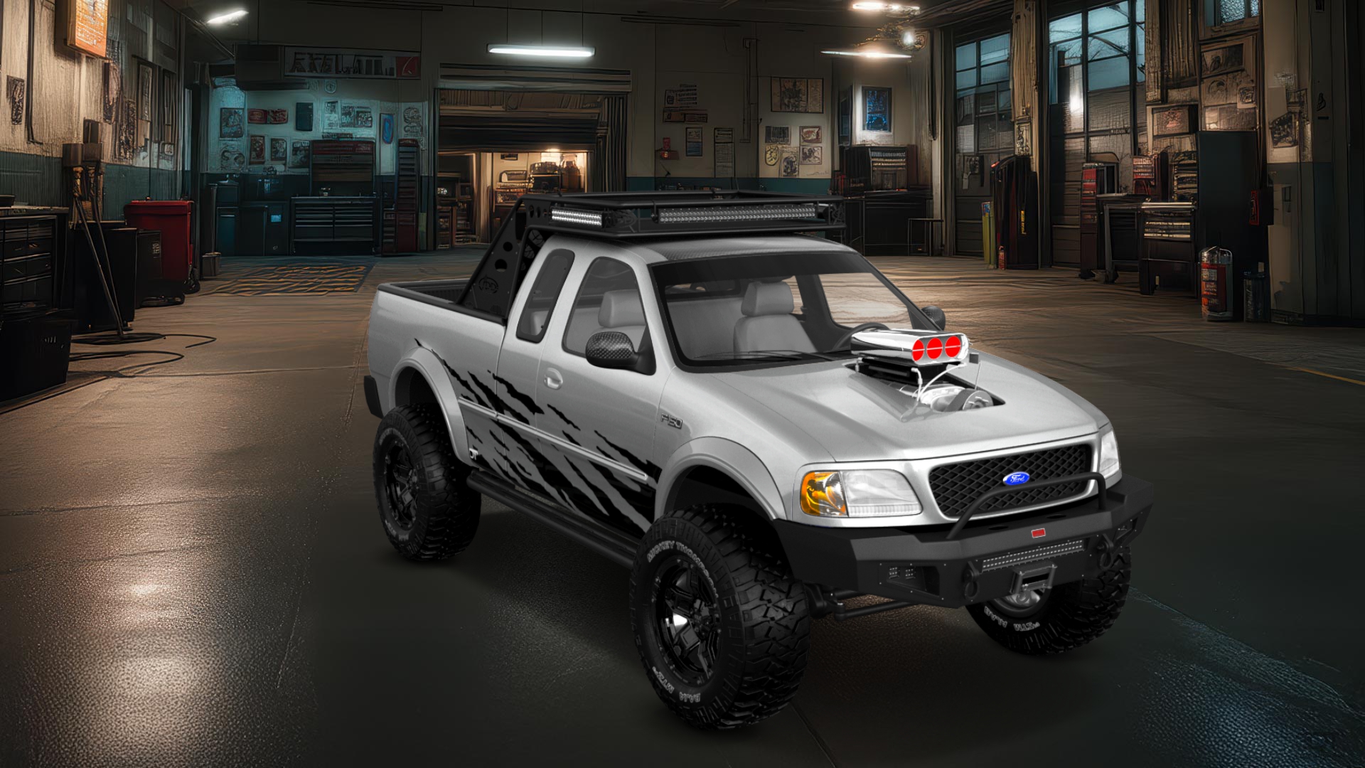 Ford F-150 SuperCab 2 Door pickup truck 1997 tuning