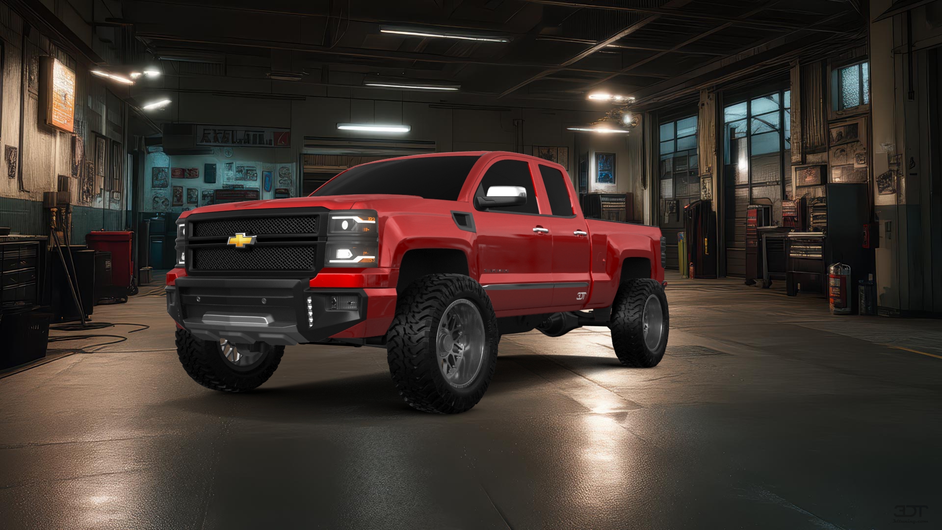 Chevrolet Silverado 1500 6.5 ft box 4 Door pickup truck 2014