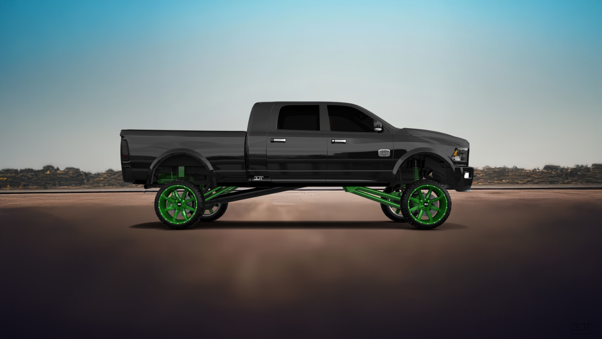 Dodge Ram 2500 Mega Cab 6.4 ft box 4 Door pickup truck 2010 Images