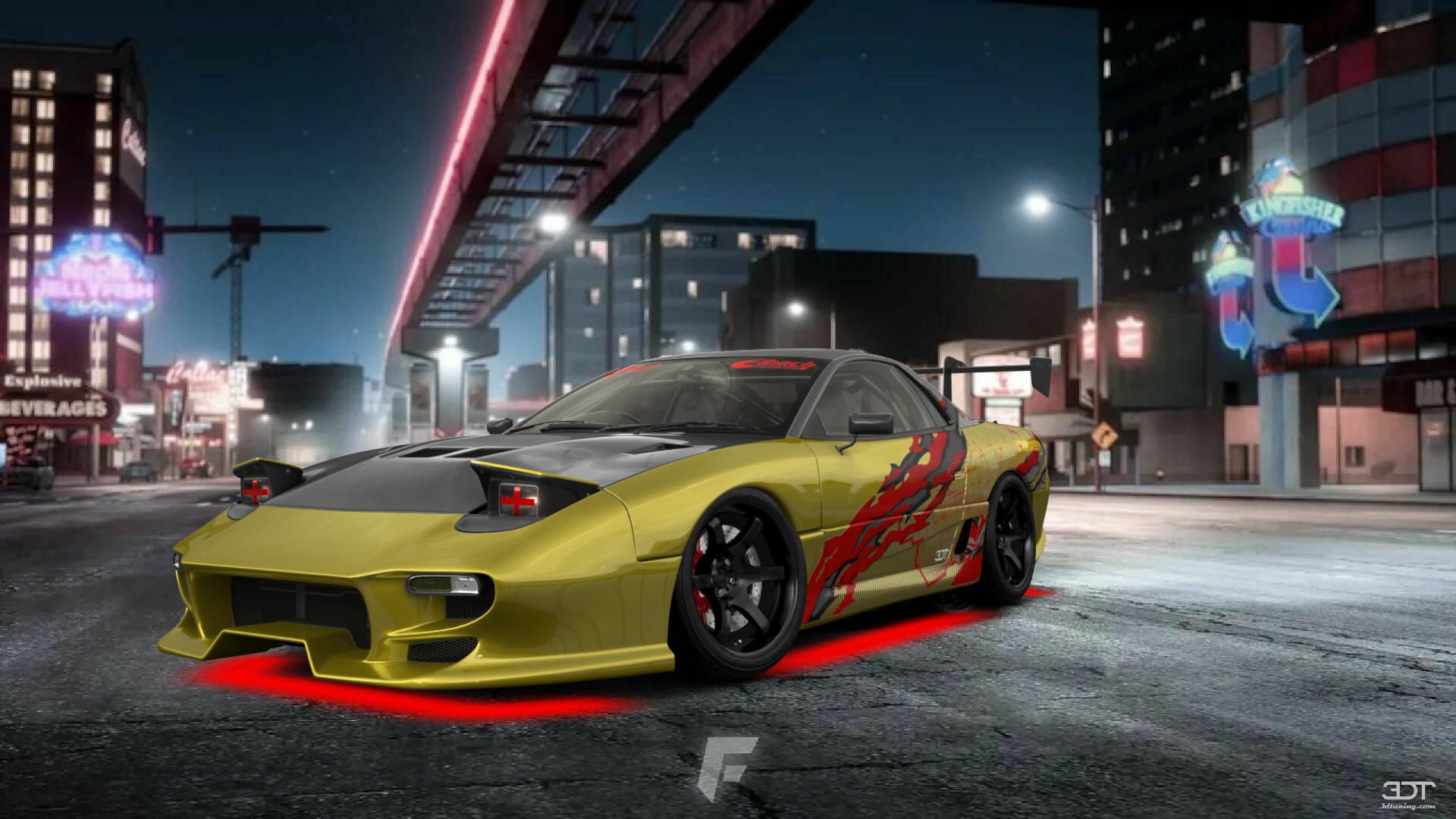 Mitsubishi 3000GT 2 Door Coupe 1991