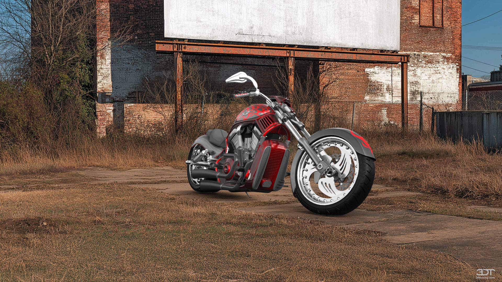 Harley-Davidson Custom Chopper Cruiser 2011 tuning