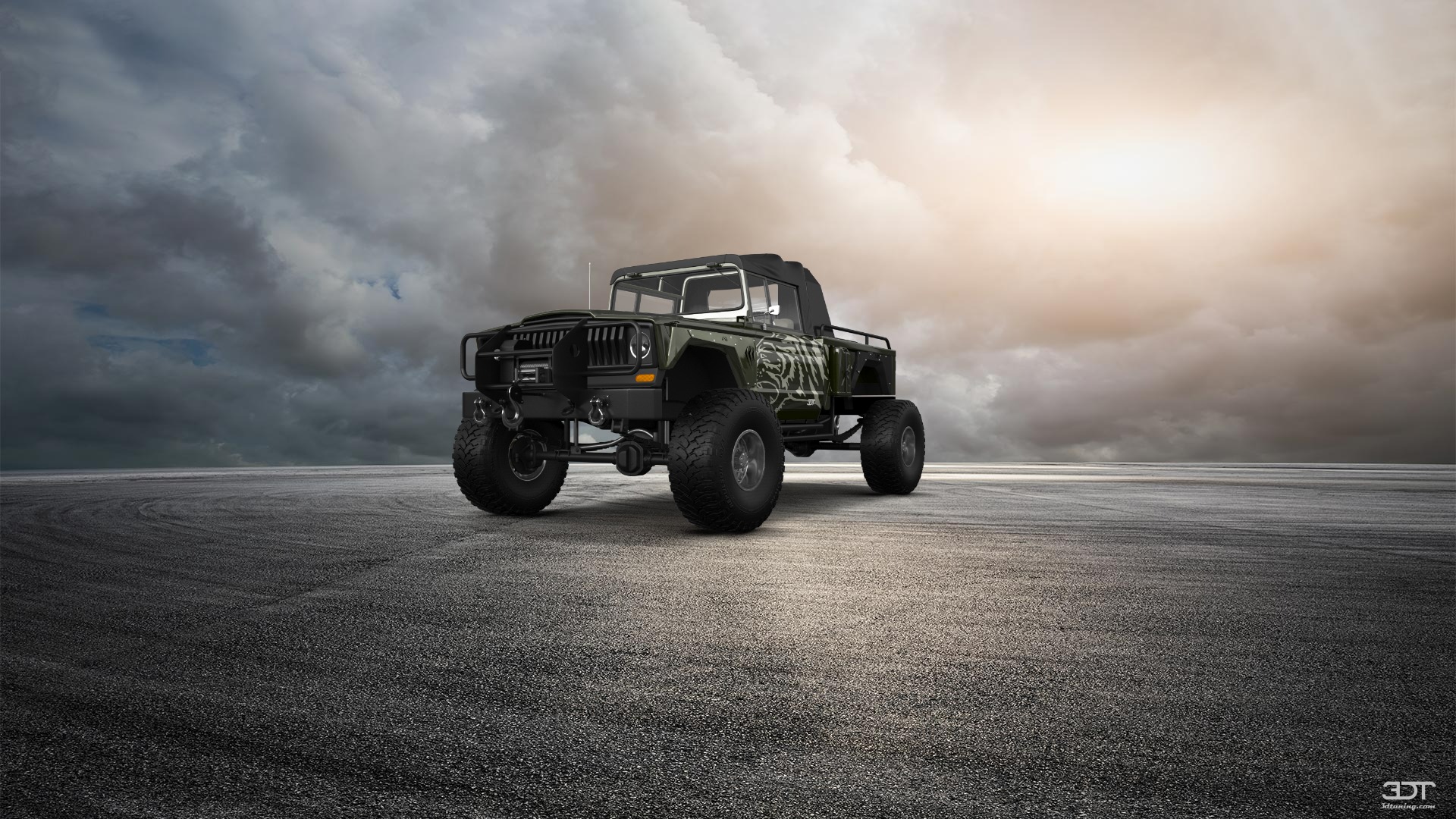 Jeep Kaiser M715 2 Door pickup truck 1968