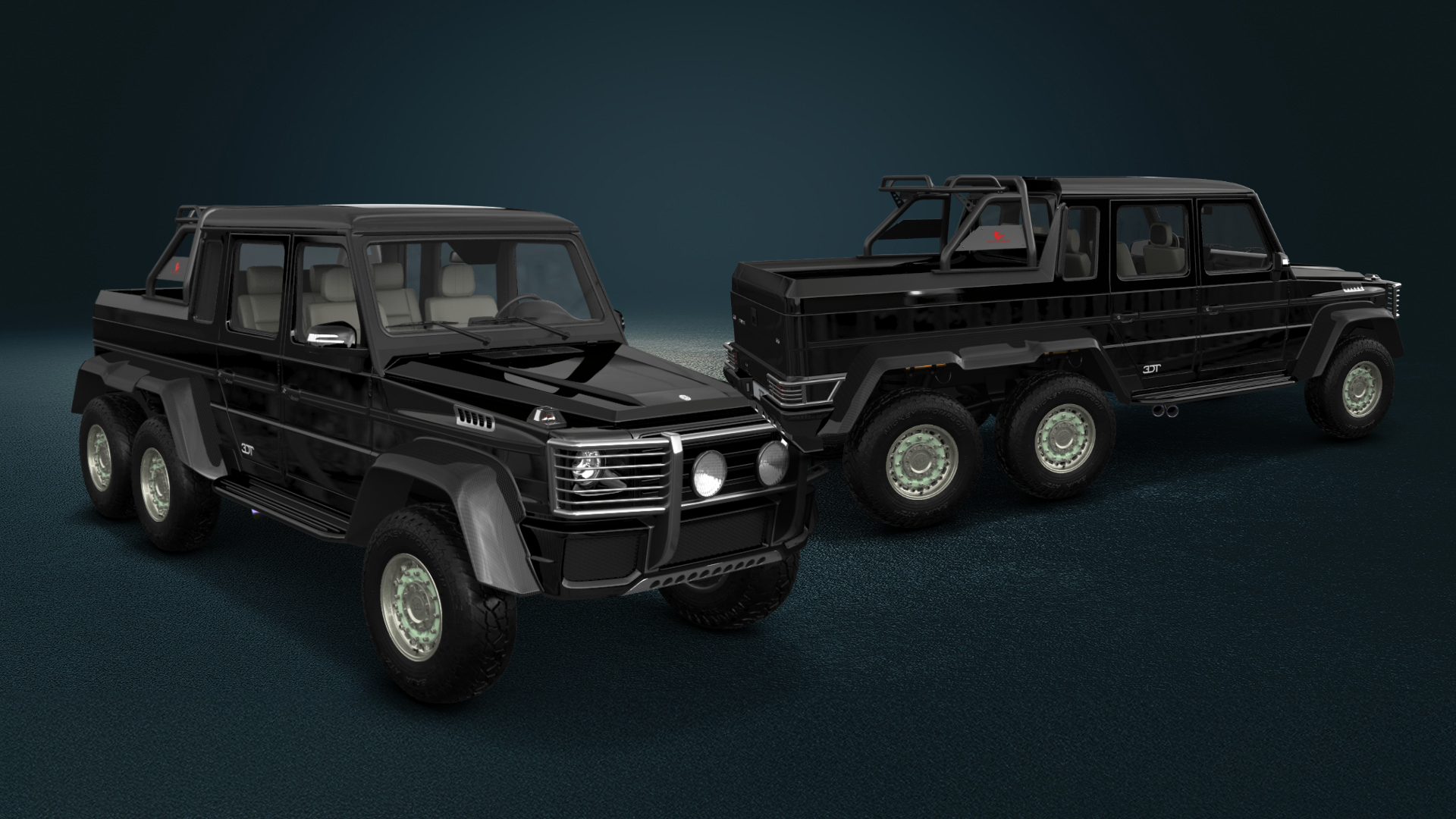 Mercedes G 63 AMG 6x6 4 Door pickup truck 2013