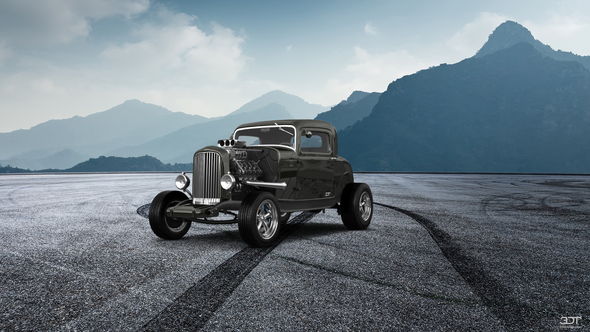 Ford Model B Deluxe 2 Door Coupe 1932