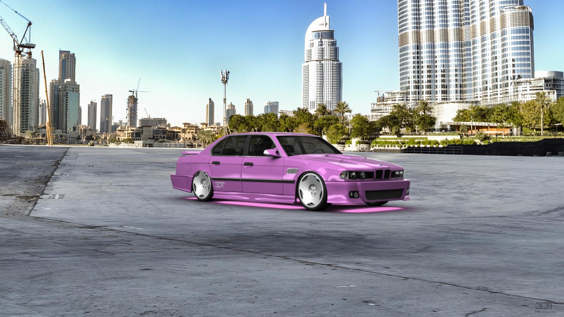 BMW 7 Series Sedan 1986