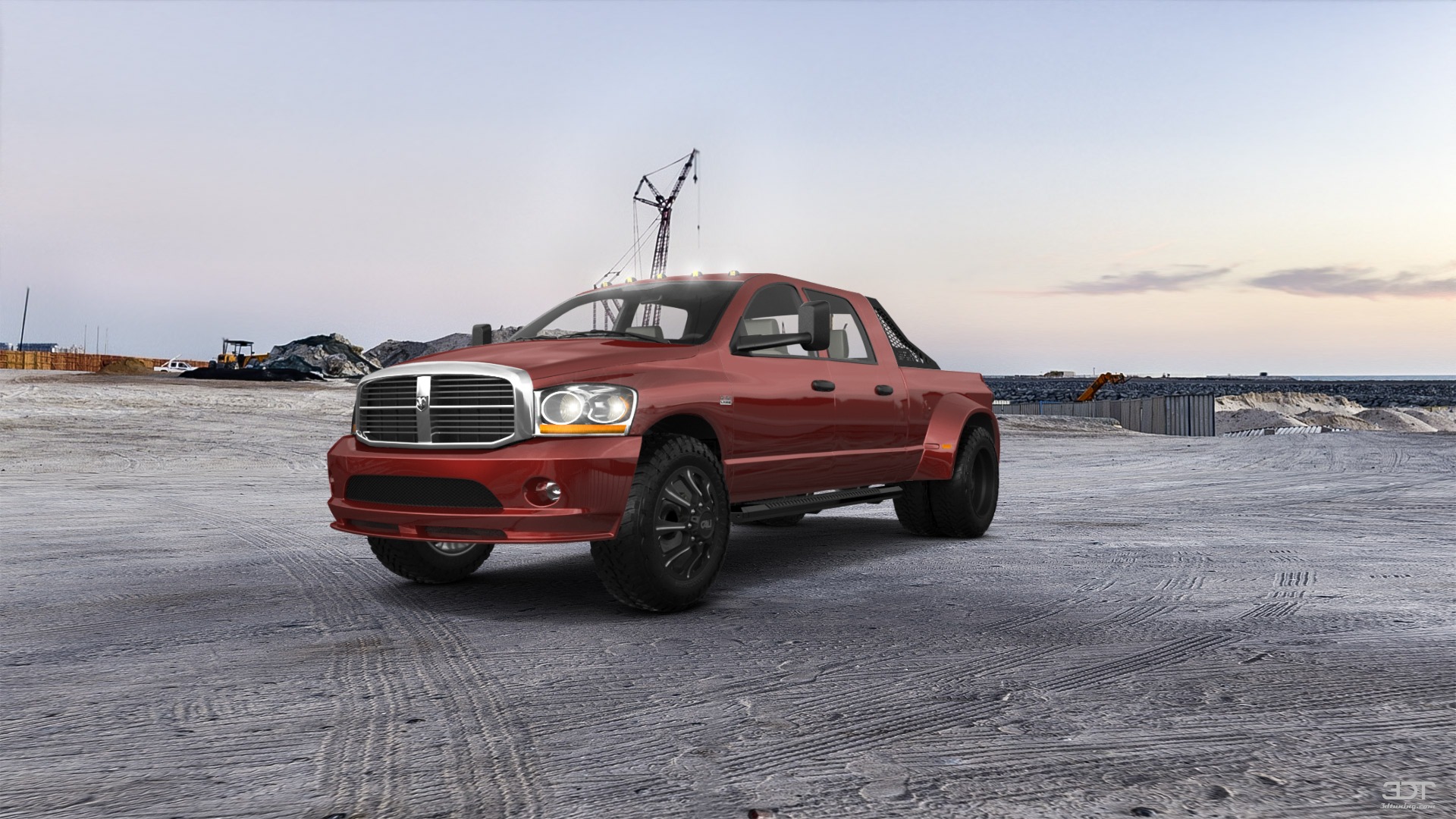 Dodge Ram 3500 Dually 4 Door pickup truck 2007