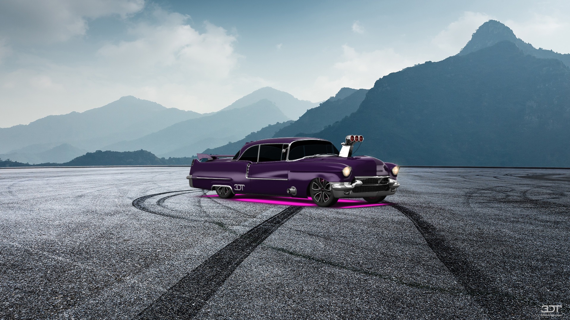 Cadillac De Ville Coupe 1956 tuning