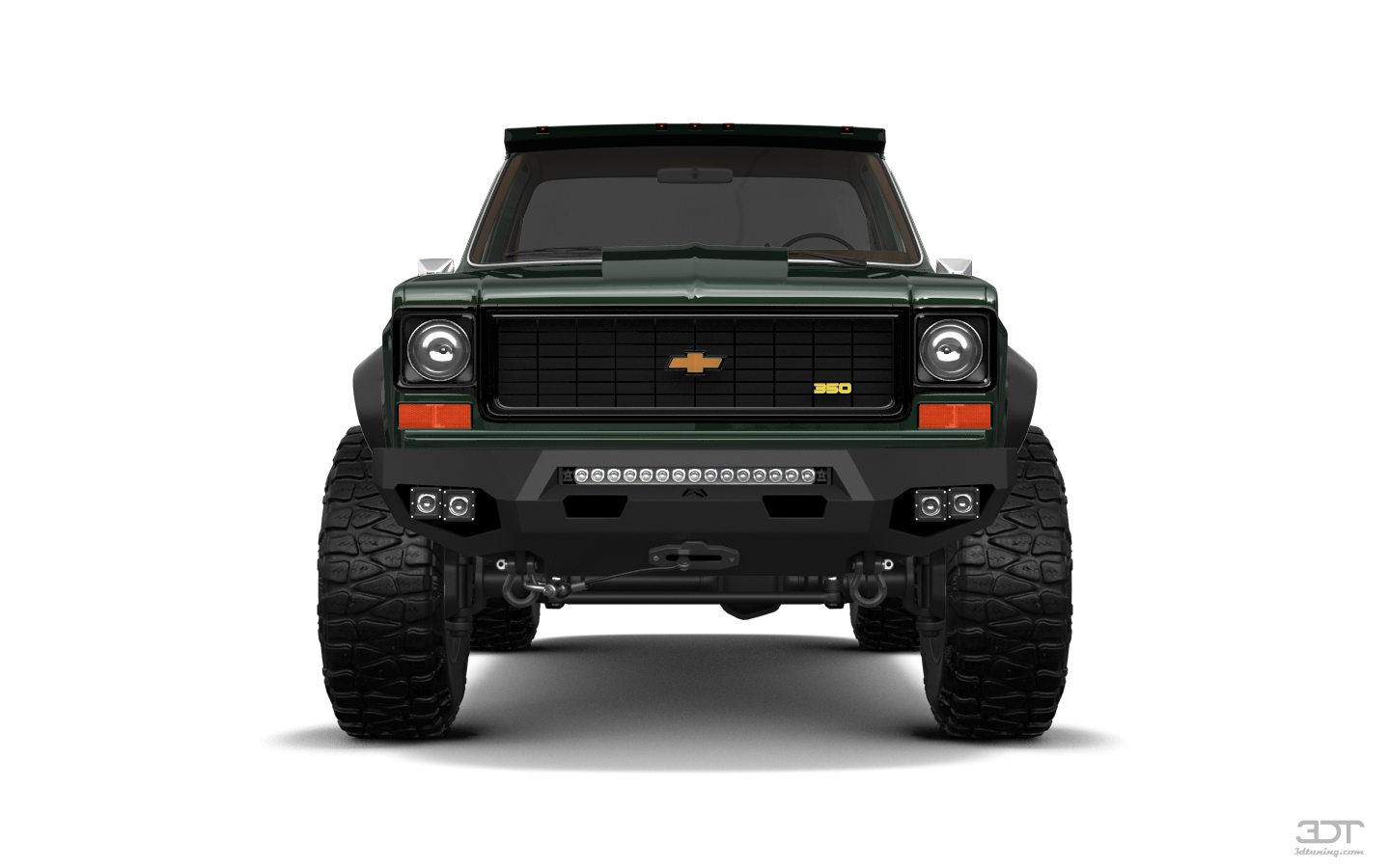 Tuning Chevrolet Silverado C-10 2 Door pickup truck 1973