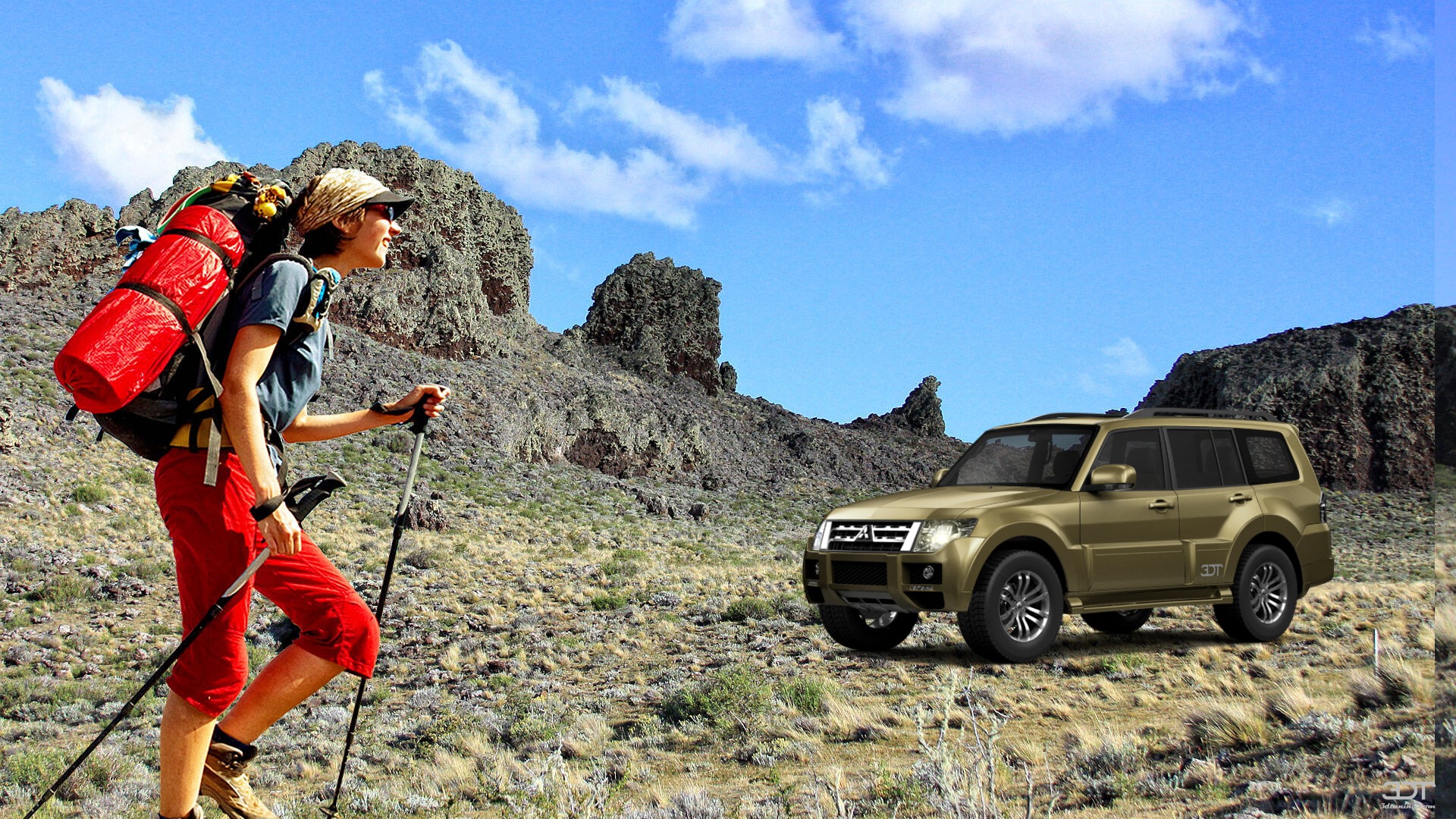 Mitsubishi Pajero 5 door SUV 2012 tuning