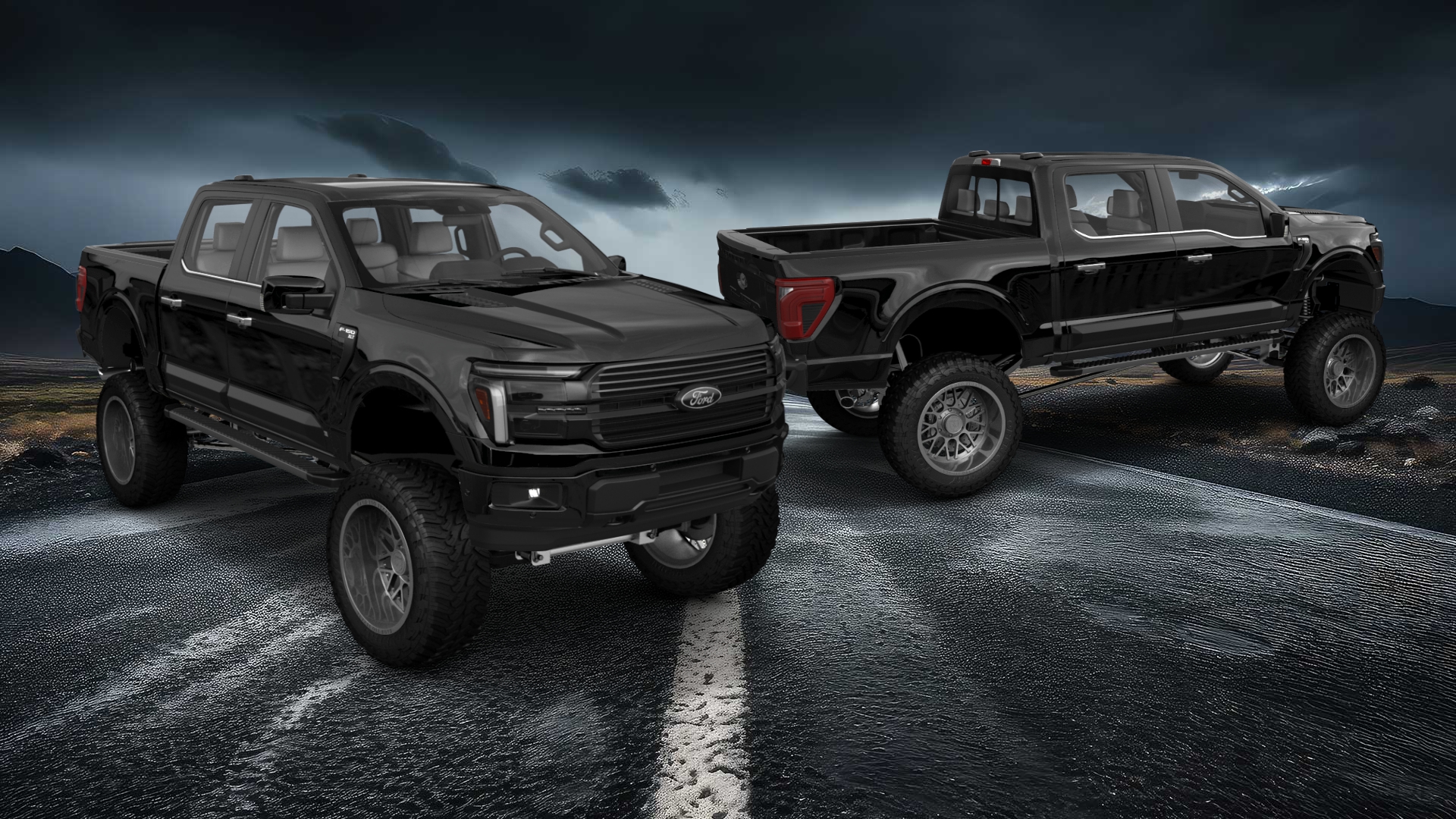 Ford F-150 SuperCrew 4 Door pickup truck 2024 tuning