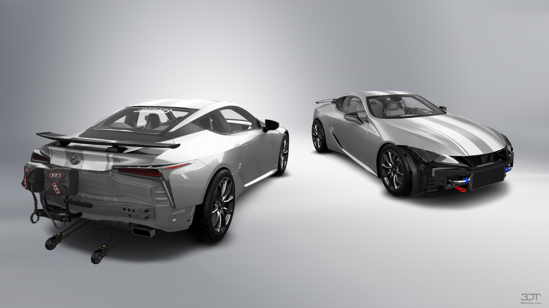 Lexus LC500 2 door fastback coupe 2017 tuning