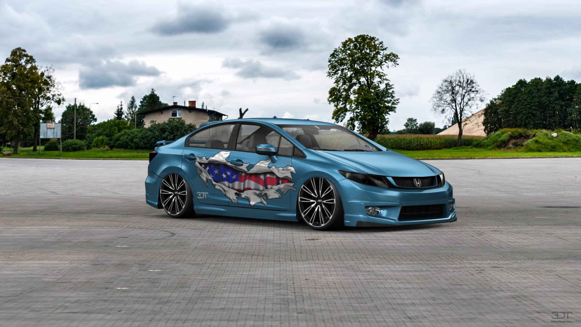 Honda Civic Sedan 2012 tuning