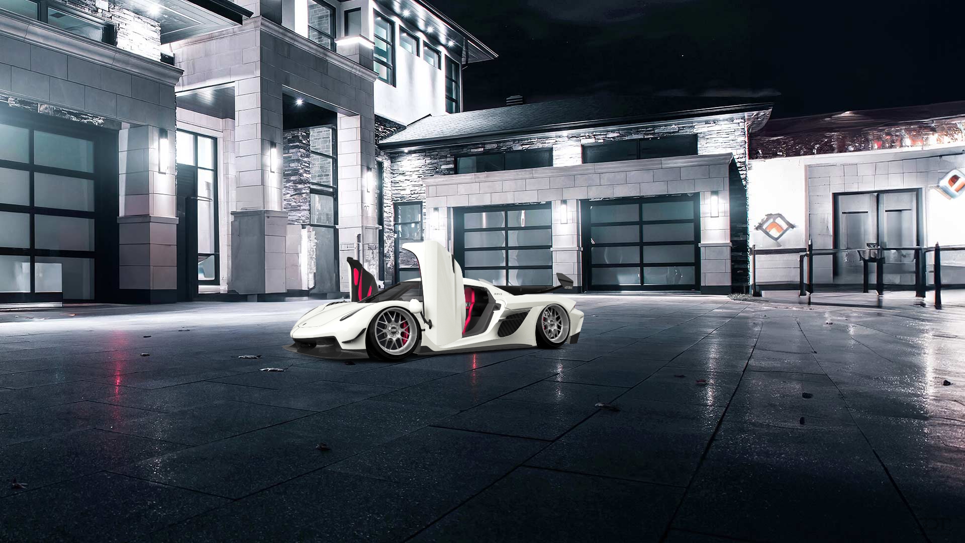 Koenigsegg Jesko 2 door targa top 2020 tuning