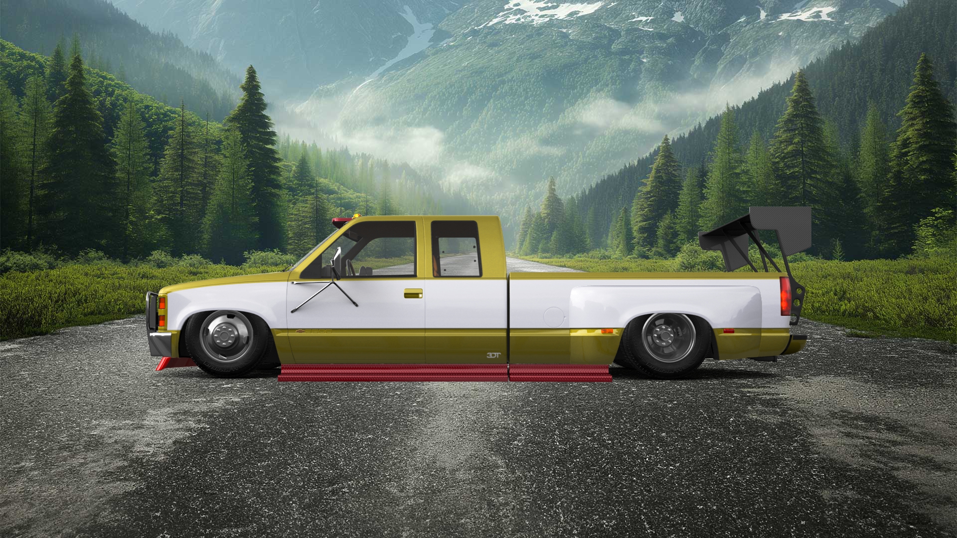 Chevrolet K3500 Extended Cab Pickup Truck 1988 Images