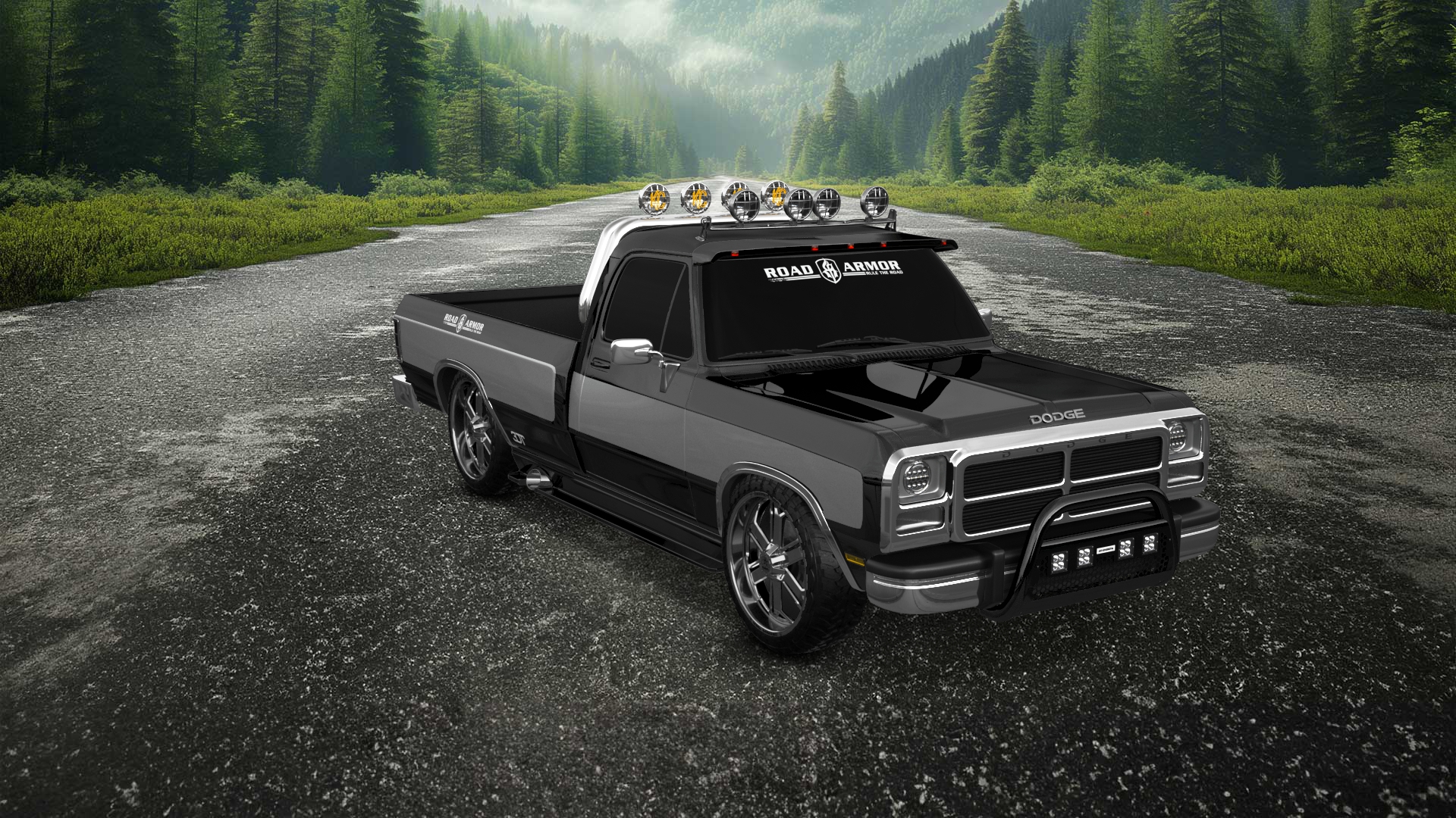 Dodge Ram 2 Door pickup truck 1991