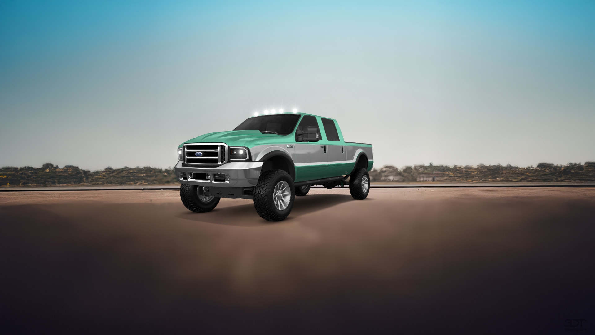Ford F-250 Crew Cab 4 Door pickup truck 1999 tuning