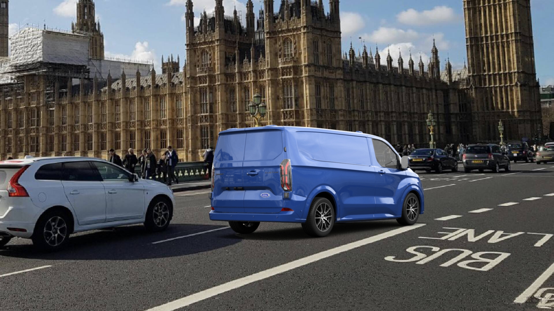 Ford Transit Custom Limited Van 2023 Images
