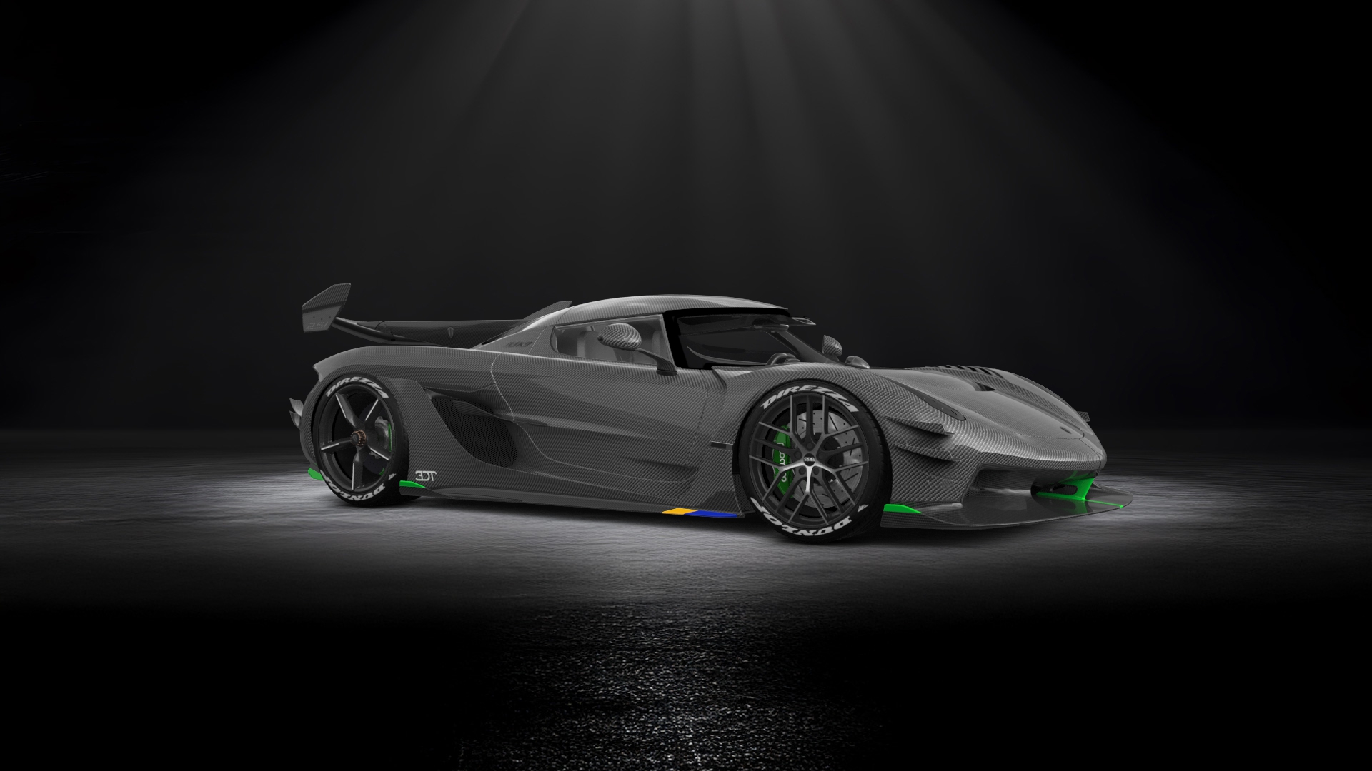 Koenigsegg Jesko 2 door targa top 2020