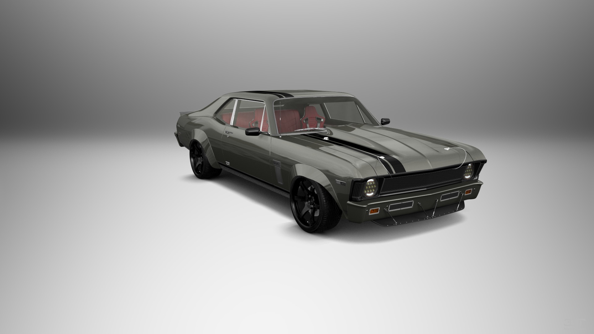 Chevrolet Chevy II Nova 2 Door Coupe 1968
