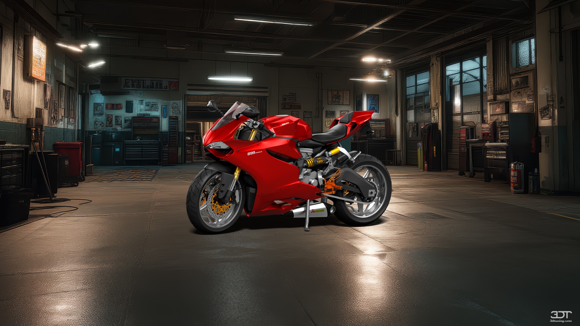 Ducati 899 Panigale Sport Bike 2015 tuning