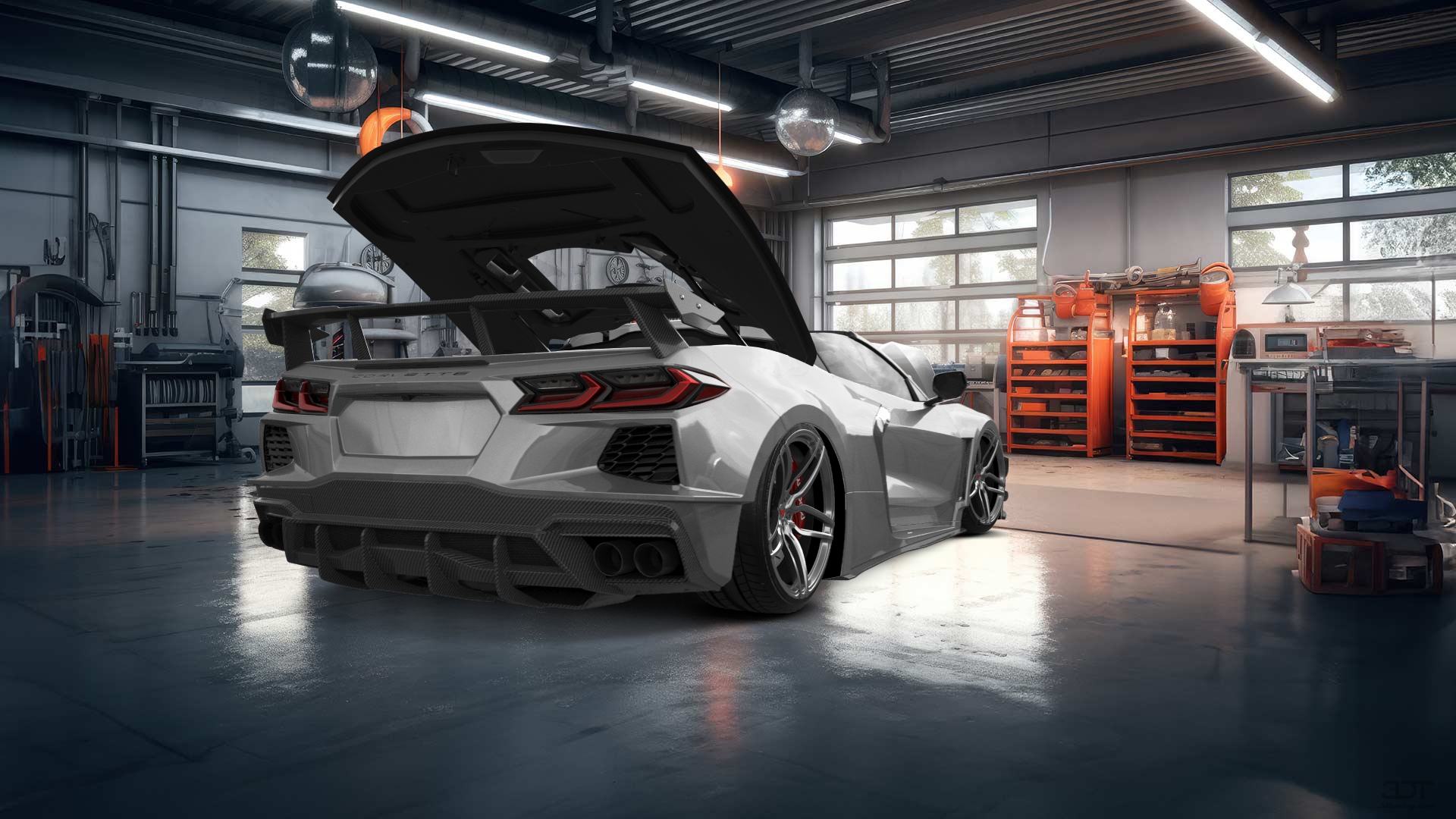 Chevrolet Corvette 2 door targa top 2020 Images